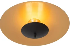 Lucide Vulcan Ø35 plafond Svart