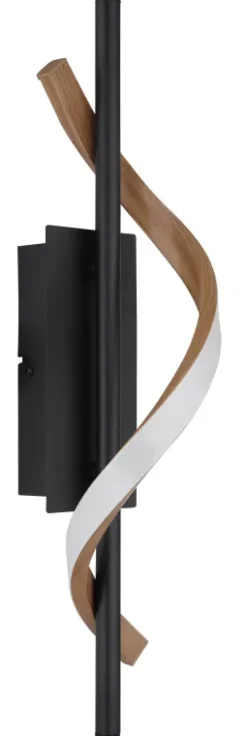 Best Globo Lighting Watkins 47cm vägglampa Svart