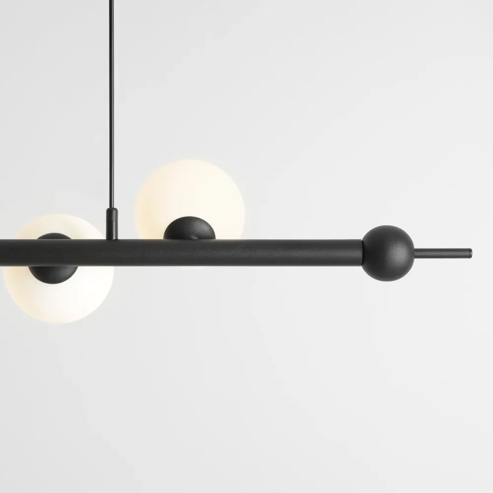 New Artera Wave 168cm taklampa Svart