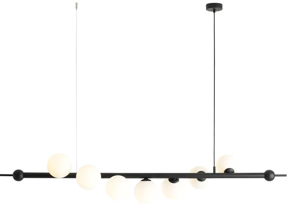 New Artera Wave 168cm taklampa Svart