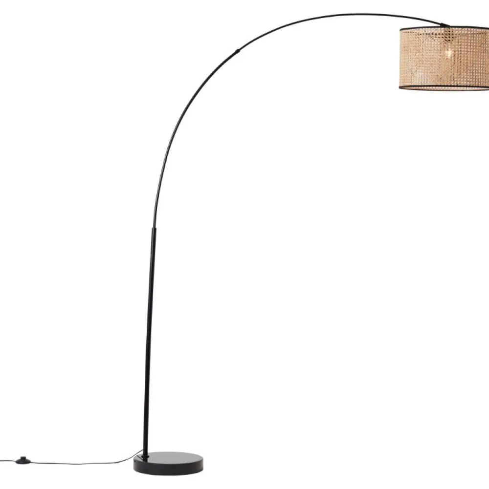New Brilliant Wiley golvlampa Natur
