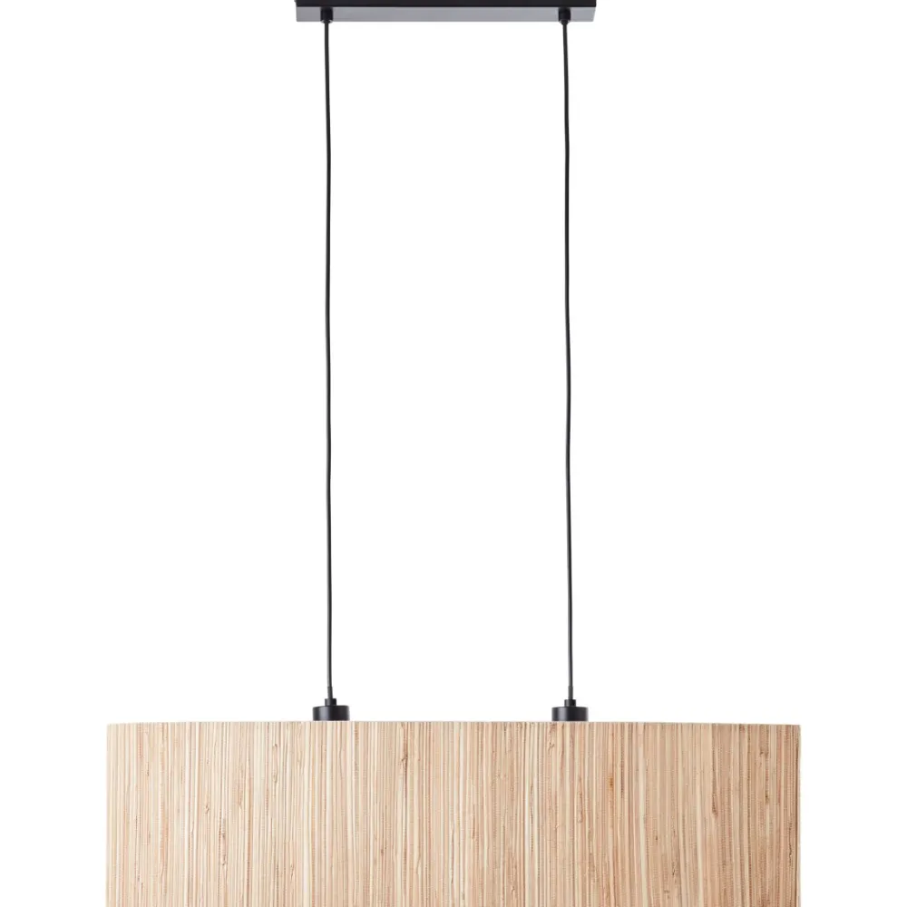 Outlet Brilliant Wimea 78cm taklampa Natur