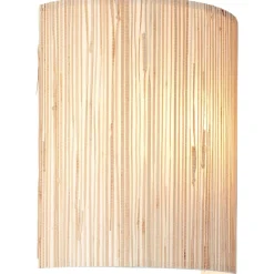 New Brilliant Wimea 26cm vägglampa Natur