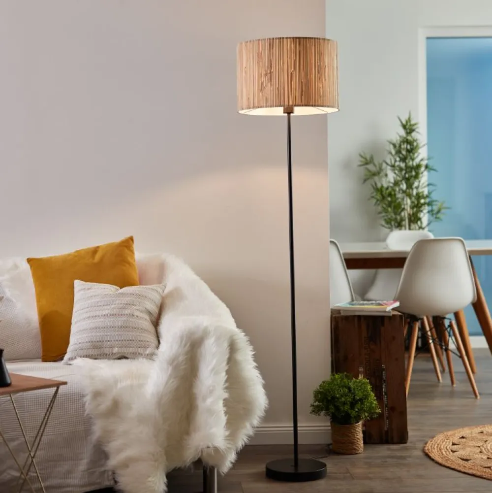 Sale Brilliant Wimea golvlampa Natur