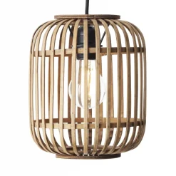 Discount Brilliant Woodrow Ø22 taklampa Natur