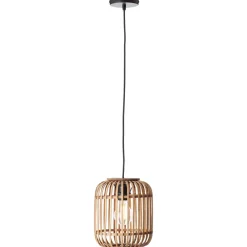Discount Brilliant Woodrow Ø22 taklampa Natur