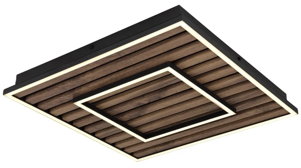 Globo Lighting Woody 45cm plafond Trä
