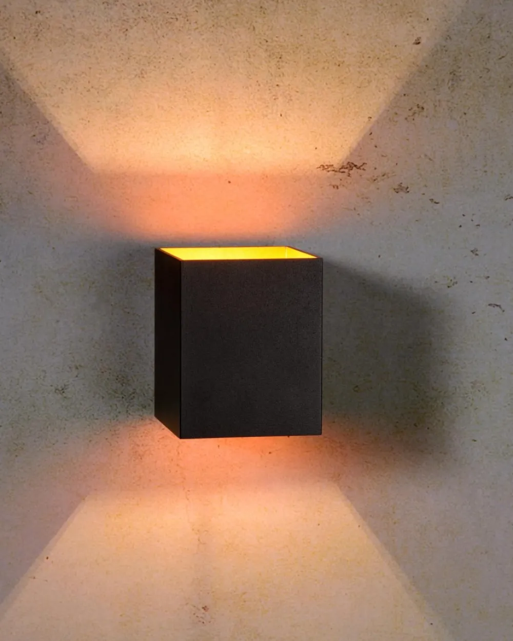 Clearance Lucide Xera 10cm vägglampa Svart