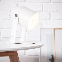 Online Brilliant Yan 24cm bordslampa Vit