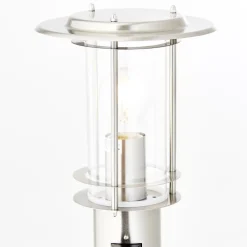 Clearance Brilliant York 100cm pollare Stål