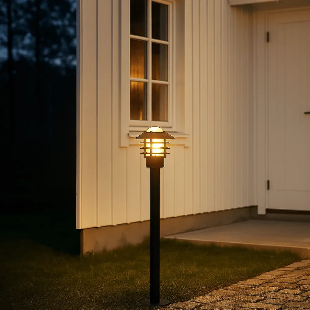 Nordic Lighting Ystad 100cm pollare Svart