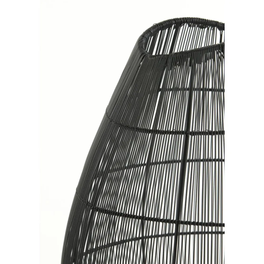 New Light & Living Yumi 47cm bordslampa Svart