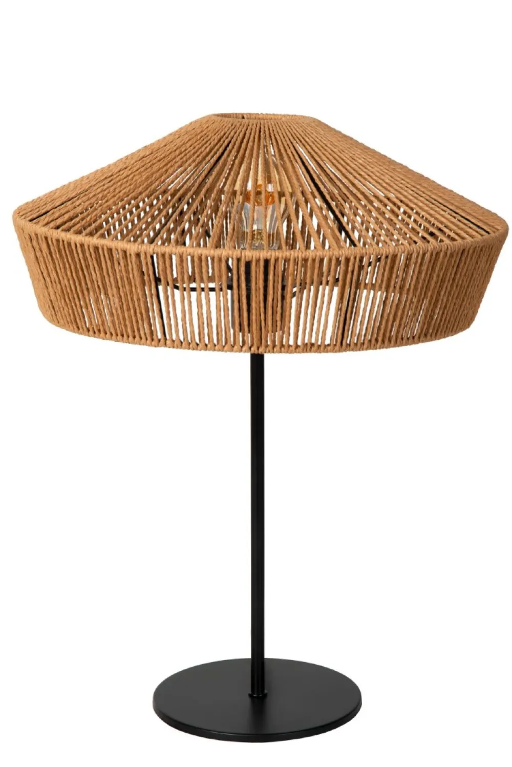Best Lucide Yunkai 50cm bordslampa Natur
