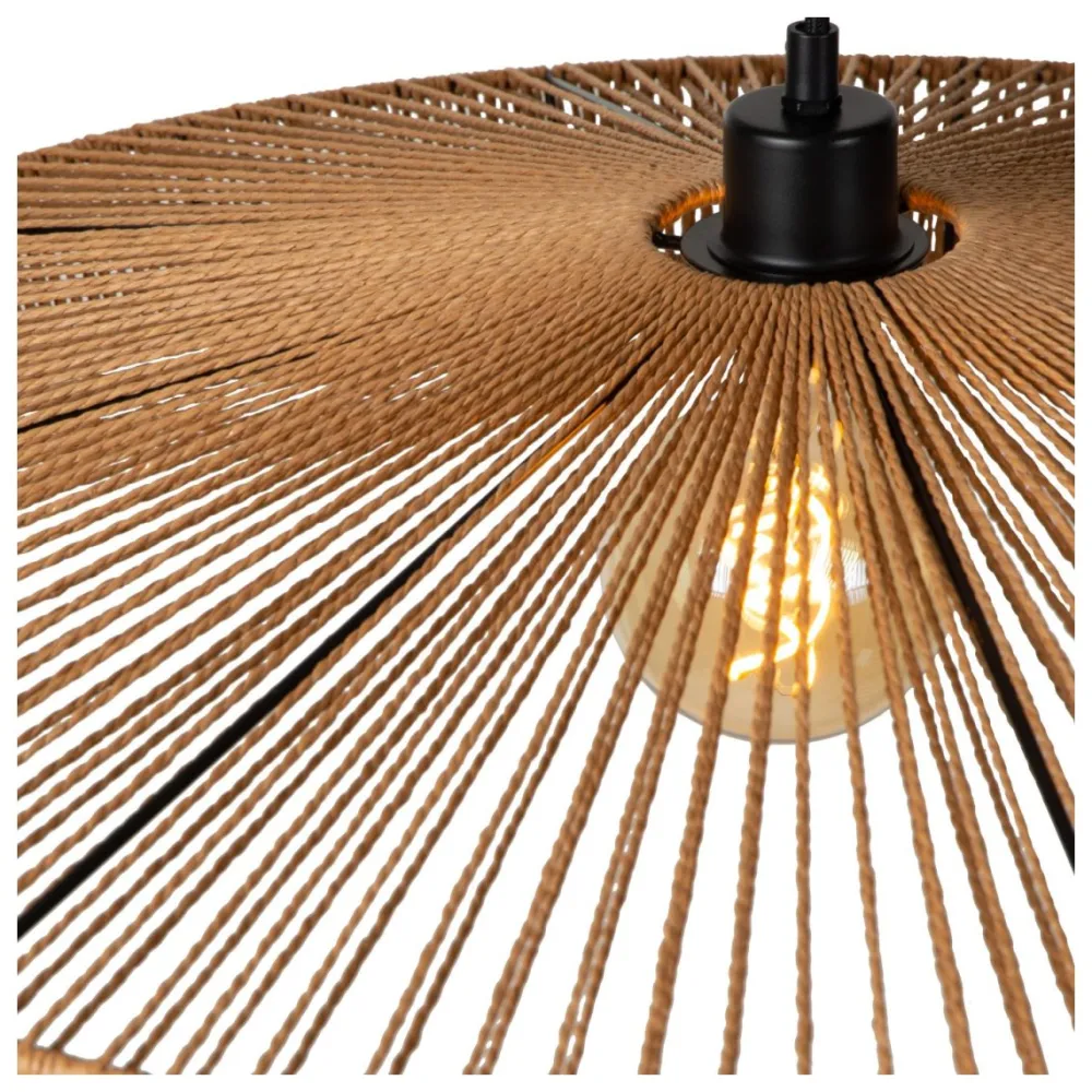 New Lucide Yunkai Ø50 taklampa Natur