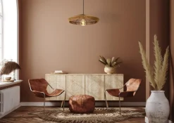 New Lucide Yunkai Ø50 taklampa Natur