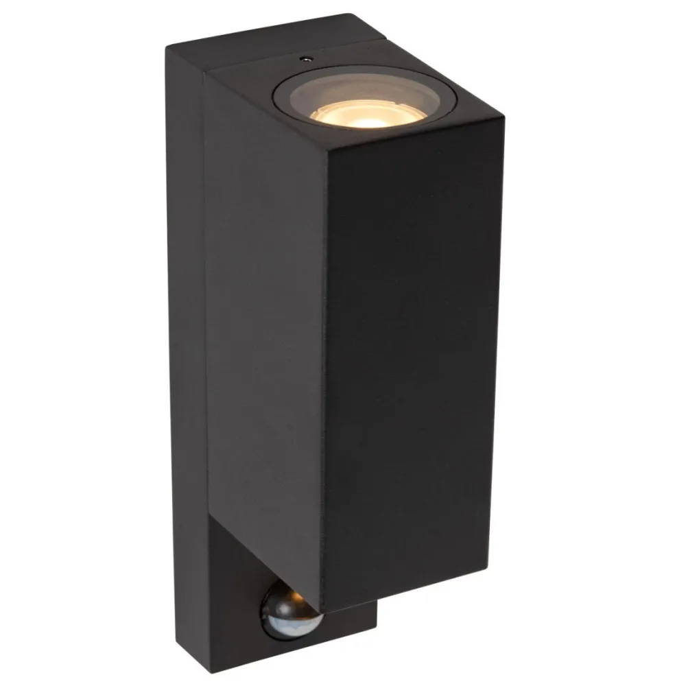 Outlet Lucide Zaro Ir utelampa Svart