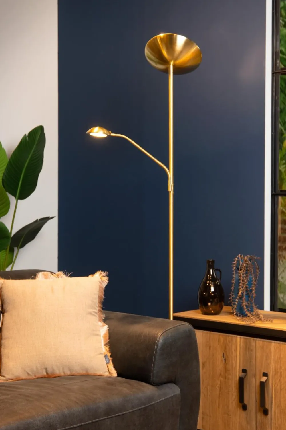 Hot Lucide Zenith 2 golvlampa