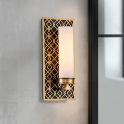 Clearance Elstead Lighting Ziggy 34cm badrumslampa