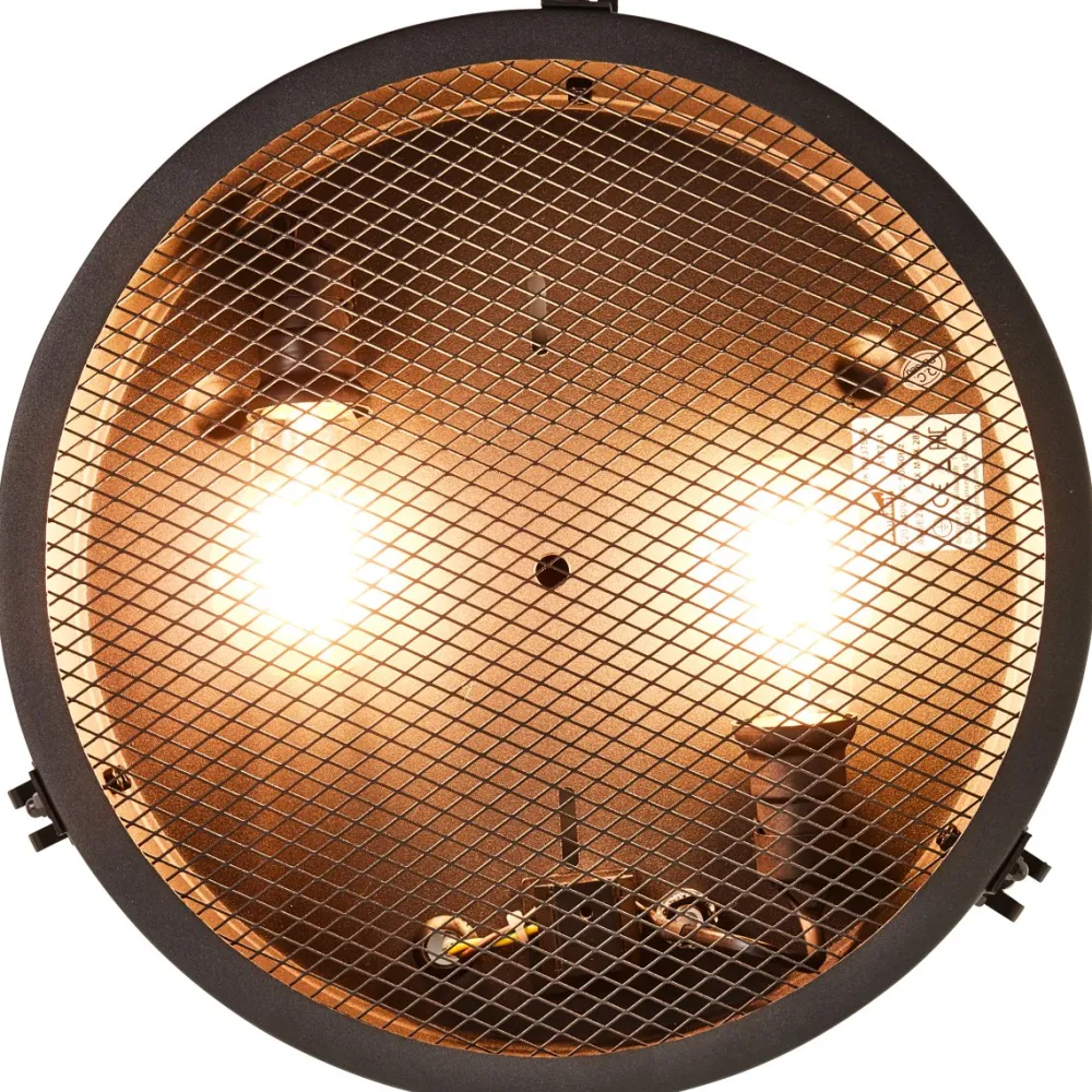 Outlet Brilliant Zois Ø34 plafond Svart