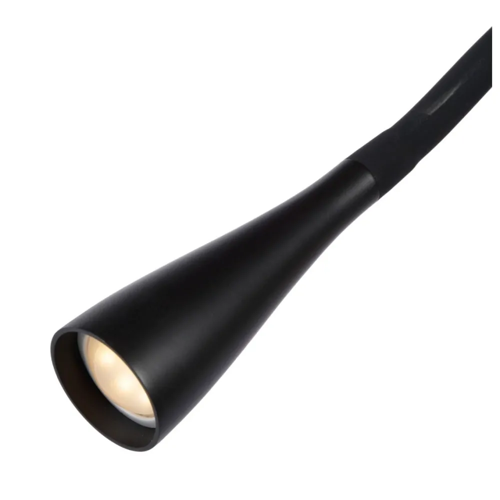 Clearance Lucide Zozy 48cm skrivbordslampa Svart